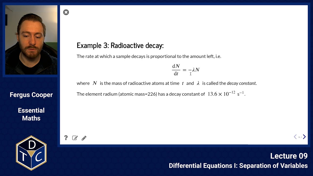 Youtube lecture thumbnail